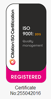 ISO 9001 2015 badge